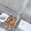 超人気セリーヌ コピークレアTriompheグラディエーターチャンキーサンダル Ceo59651 - 画像 (6)