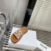【セリーヌ】トリオンフ レザー ミュール サンダル コピー【人気商品】 Ced13862 - 画像 (4)