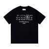 絶対欲しい！可愛い♡メゾンマルジェラ Tシャツ 偽物 ブラック May00608 - 画像 (8)