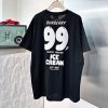 【人気商品】バーバリー ロゴ Tシャツ 偽物 ブラック&ブルー Baa77077 - 画像 (5)