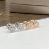 絶対欲しい！ブルガリ ピアス シングル ダイヤ ゴールド 18K Bup52571 - 画像 (6)