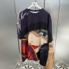 限定コラボ ロエベ×ジブリ ハウルの動く城 Tシャツ 偽物 コットン loz28653 - 画像 (2)