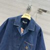 ミュウミュウ デニム半袖シャツ 偽物 myd57076 - 画像 (2)