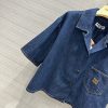 ミュウミュウ デニム半袖シャツ 偽物 myd57076 - 画像 (3)
