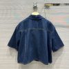 ミュウミュウ デニム半袖シャツ 偽物 myd57076 - 画像 (8)