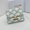 激安価格！セリーヌ トリオンフキャンバス コンパクトウォレット Cen30554