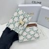 激安価格！セリーヌ トリオンフキャンバス コンパクトウォレット Cen30554 - 画像 (3)