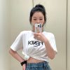関送込【フェンディ コピー】刺繍ロゴ 半袖 Tシャツ fef30580 - 画像 (10)