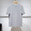 稀少 プラダ コピー プリント インターロック ボーダーTシャツ puc23710 - 画像 (2)