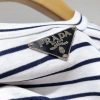 稀少 プラダ コピー プリント インターロック ボーダーTシャツ puc23710 - 画像 (6)
