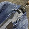 【お洒落度UP】プラダ 偽物◆ウォッシュドデニム 半袖シャツ ロゴ付き 2色 pup40410 - 画像 (9)