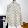 大人気！ルイヴィトン モノグラムロングスリーブコットンシャツ コピー 1ABJLL - 画像 (5)