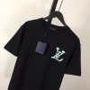 【完売前に☆】ルイヴィトン グラフィック クルーネック Tシャツ コピー 2色 vuu20359 - 画像 (4)