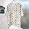 《大人気》ルイヴィトン ストライプ アクセント モノグラムTシャツ 偽物 vun37434