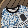 送料無料ルイヴィトン コピー モノグラムタイルプリントTシャツドレス vuk62683 - 画像 (5)