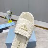 ★プラダ♪ラフィア フラットフォームサンダル コピー pua93462 - 画像 (5)