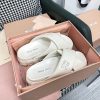 ミュウミュウ ロゴ入り レザー スライドサンダル コピー myf43919 - 画像 (7)