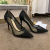 激安価格！クリスチャンルブタン Follies Strass 偽物 100 パンプス Rum56746 - 画像 (2)