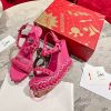 クリスチャンルブタン コピー ウェッジサンダル PYRACLOU シューズ 靴 Rug15246 - 画像 (2)
