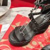 クリスチャンルブタン コピー ウェッジサンダル Malfadina Zeppa シューズ 2色 Rum72879 - 画像 (7)