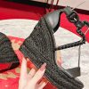 クリスチャンルブタン コピー ウェッジサンダル Malfadina Zeppa シューズ 2色 Rum72879 - 画像 (9)