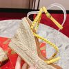 クリスチャンルブタン Mafaldina 偽物 ウェッジソール サンダル 2色 Ruv00331 - 画像 (8)