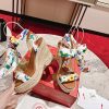クリスチャンルブタン コピー MONICA DU DESERT シルクリボン Ruu46799 - 画像 (3)