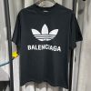 完売必至バレンシアガ アディダス オーバーサイズ Tシャツ コピー 2色 bal86059 - 画像 (3)