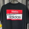完売必至バレンシアガ アディダス オーバーサイズ Tシャツ コピー 2色 bal86059 - 画像 (4)