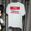 完売必至バレンシアガ アディダス オーバーサイズ Tシャツ コピー 2色 bal86059 - 画像 (7)
