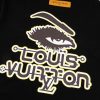 確保済みルイヴィトン クルーネックTシャツ 偽物インターシャ ロゴ vuf40663 - 画像 (7)