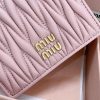 【大特価】ミュウミュウ マテラッセレザー 2つ折りWALLET myz72209 - 画像 (5)
