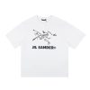 最安値挑戦ジルサンダー+ x アークテリクス コピー リフレクティブ コラボTシャツ 男女兼用 2色 Jis67345 - 画像 (6)