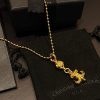 定番クロムハーツ  ゴールドネックレス 偽物 フレアチャーム Kuu95369 - 画像 (6)