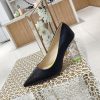 すぐ届 ジミーチュウ コピー Elisa パンプス 80mm ブロックヒール jib98248 - 画像 (6)