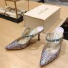超話題!ジミーチュウ コピー★BING 85 パテントレザー パンプス jix77047 - 画像 (2)