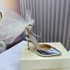 【ジミーチュウ コピー】Averly 100 bow-detailed satin pumps jim16398 - 画像 (6)