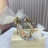 希少 【ジミーチュウ 偽物】Averly 100 bow-detailed satin pumps jiy36757 - 画像 (4)