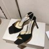 ジミーチュウ 偽物 Saeda Sandal ヒール8.5㎝ サテン クリスタル jis84457 - 画像 (7)