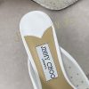 大人気！ジミーチュウ コピー RAV ミュール メッシュ クリスタル ヒール6.5㎝ jit37433 - 画像 (8)