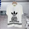 人気話題コラボ！アディダス グッチ Tシャツ 偽物 コットン gul90363 - 画像 (2)