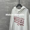 大人気！メゾンマルジェラ レディースフードロゴパーカー偽物 Mag91492 - 画像 (2)