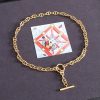 高品質♪♪♪エルメス シェーヌダンクル 偽物 MM ネックレス Tic93548 - 画像 (2)