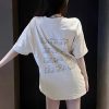 n級 おすすめMM6 メゾン マルジェラ ロゴプリント Tシャツ コピー 2色 Maa25289 - 画像 (5)