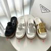 完売人気☆上品プラダ ラバー ウェッジサンダル 偽物 入手困難 pun90302 - 画像 (2)