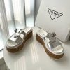 完売人気☆上品プラダ ラバー ウェッジサンダル 偽物 入手困難 pun90302 - 画像 (3)