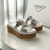 完売人気☆上品プラダ ラバー ウェッジサンダル 偽物 入手困難 pun90302 - 画像 (4)