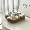 完売人気☆上品プラダ ラバー ウェッジサンダル 偽物 入手困難 pun90302 - 画像 (10)