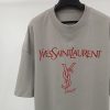 サンローラン コットンジャージー 偽物 Tシャツ Saw54611 - 画像 (2)