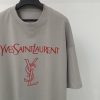 サンローラン コットンジャージー 偽物 Tシャツ Saw54611 - 画像 (3)